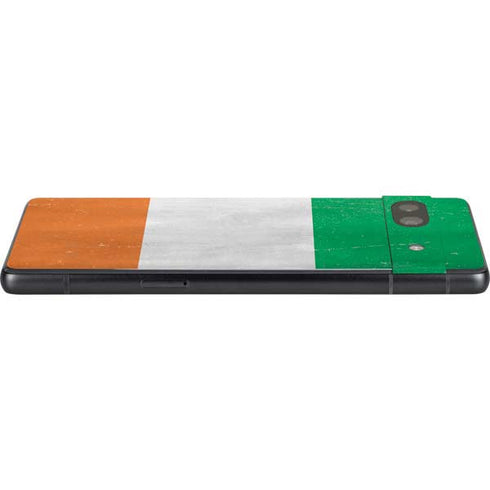 Ireland Flag Distressed Google Pixel 7a Skin
